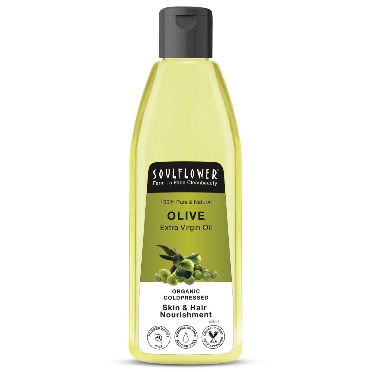 Soulflower Coldpressed New Olive Carrier Oil