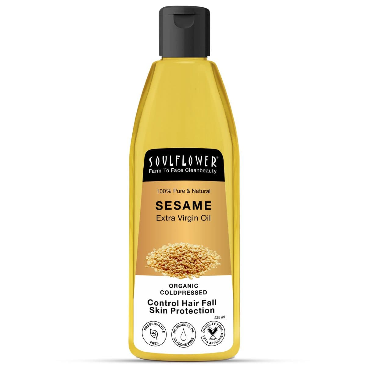 Soulflower Coldpressed Sesame Carrier Oil New — image 1